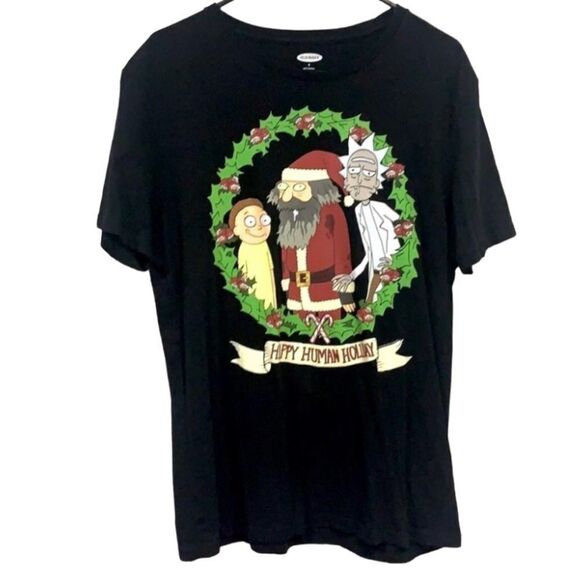Old Navy Rick & Morty Graphic Tee — Size M - Picture 1 of 5